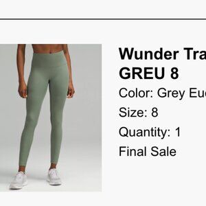 Wunder Train Ribbed HR Tight 28"
